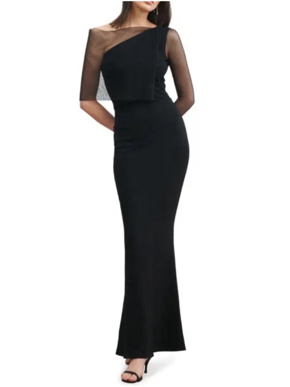 MARCELLA Valeria European Ponte Maxi Gown